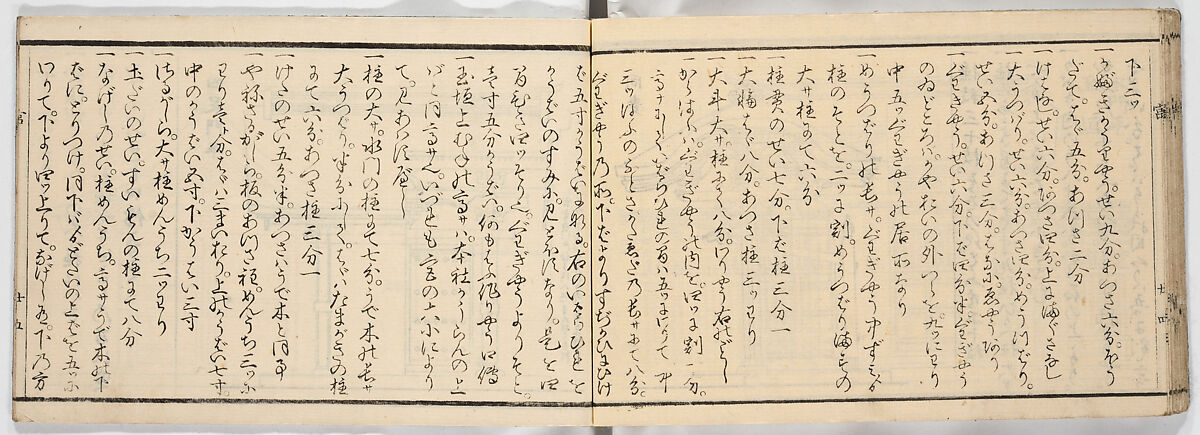 New Illustrated Manual of Shrine Architecture (Shinpan/Miya hinagata), Ink on paper, Japan