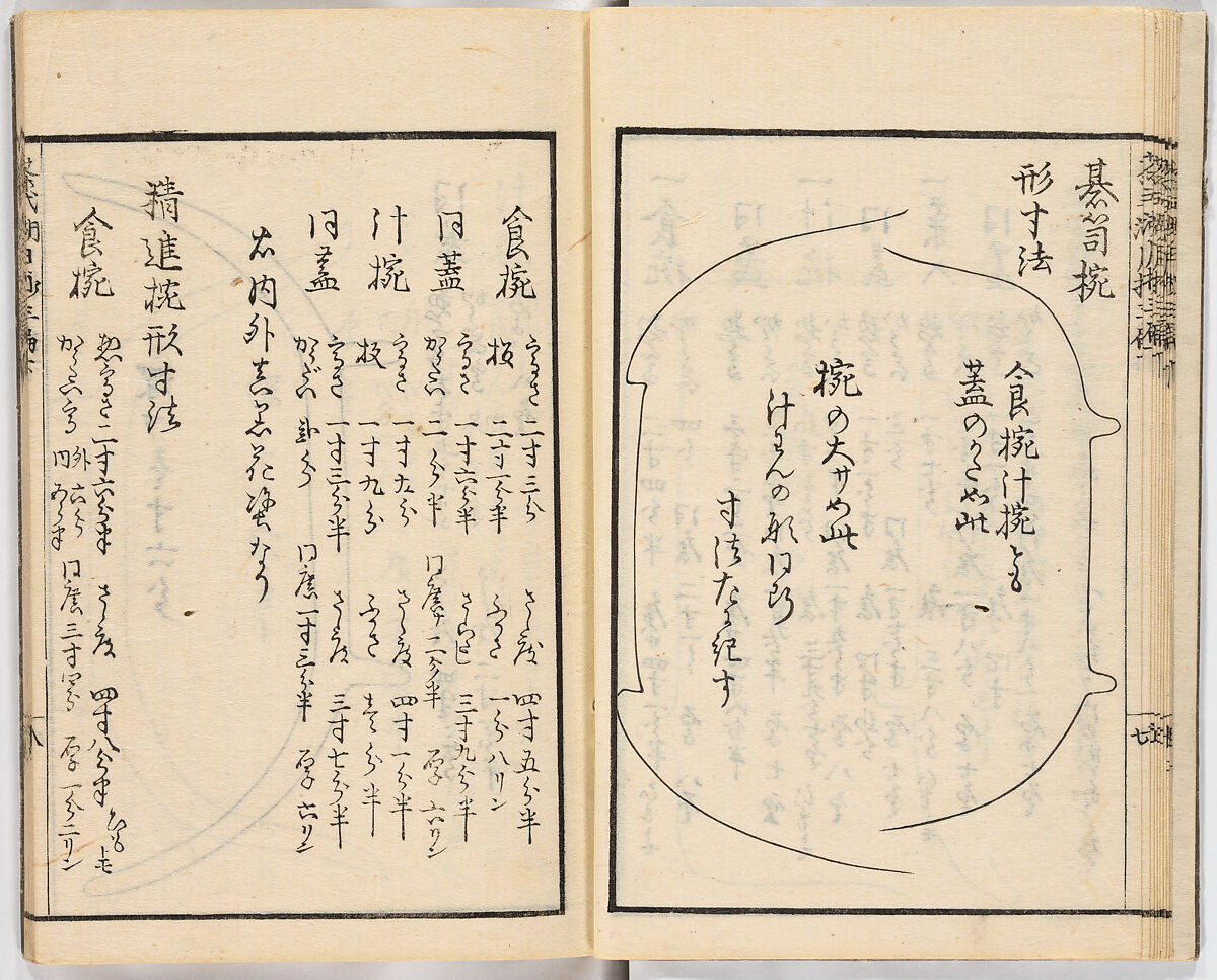 Illustrated book, Ink on paper, Japan