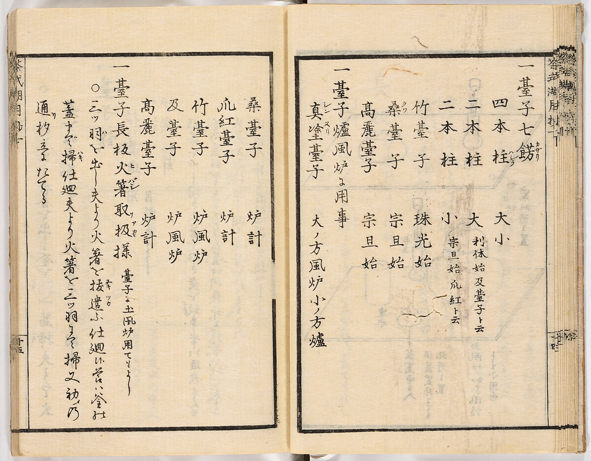 Illustrated book, Ink on paper, Japan