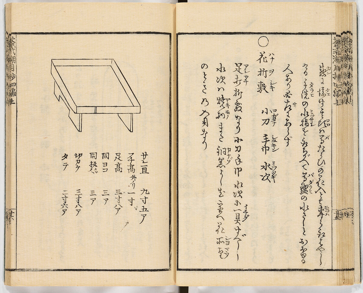 Illustrated book, Ink on paper, Japan