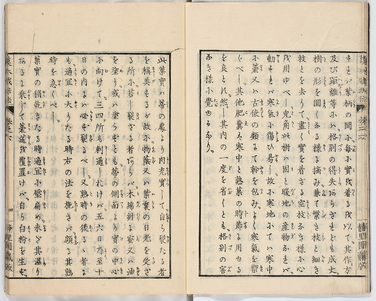 Illustrated book, Ink on paper, Japan