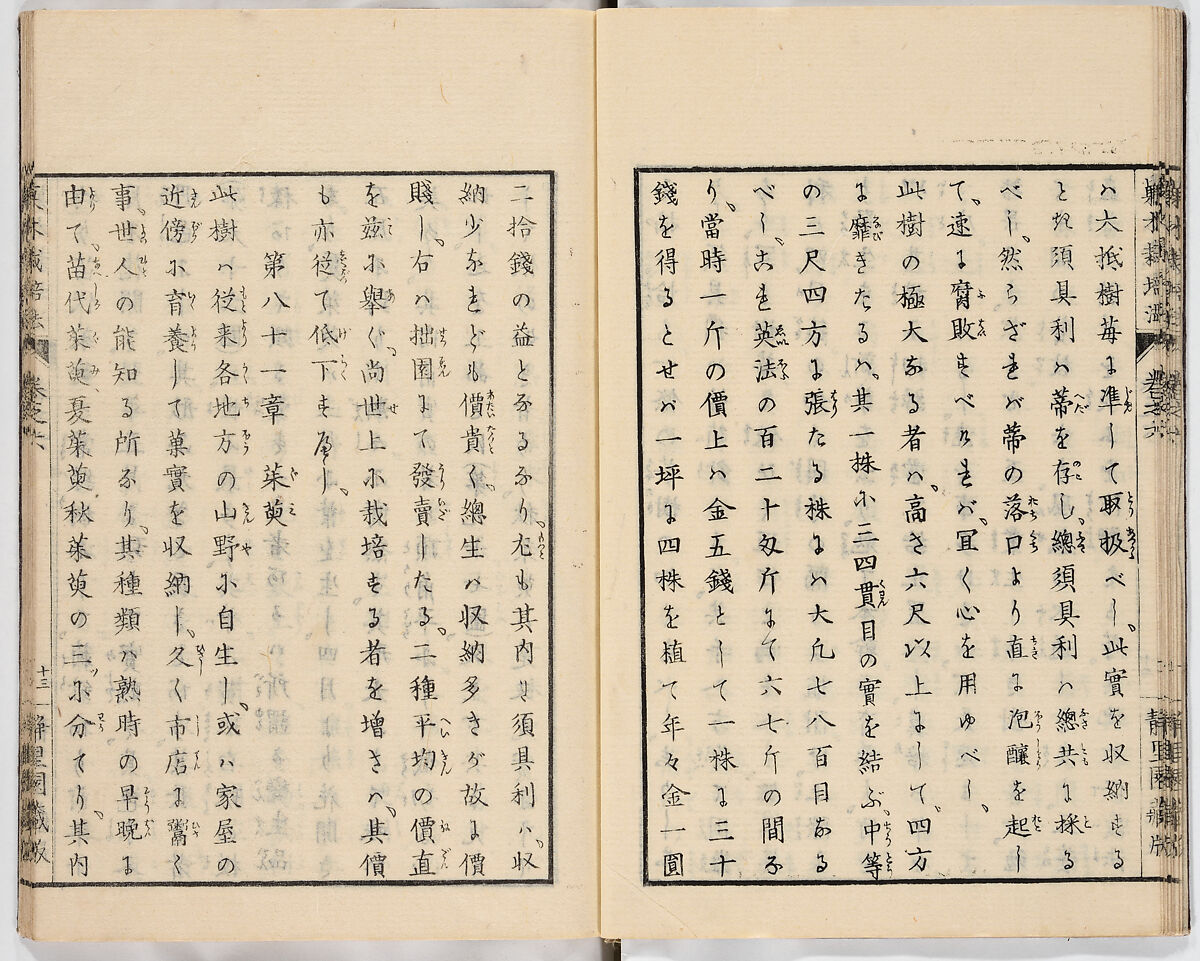 Illustrated book, Ink on paper, Japan