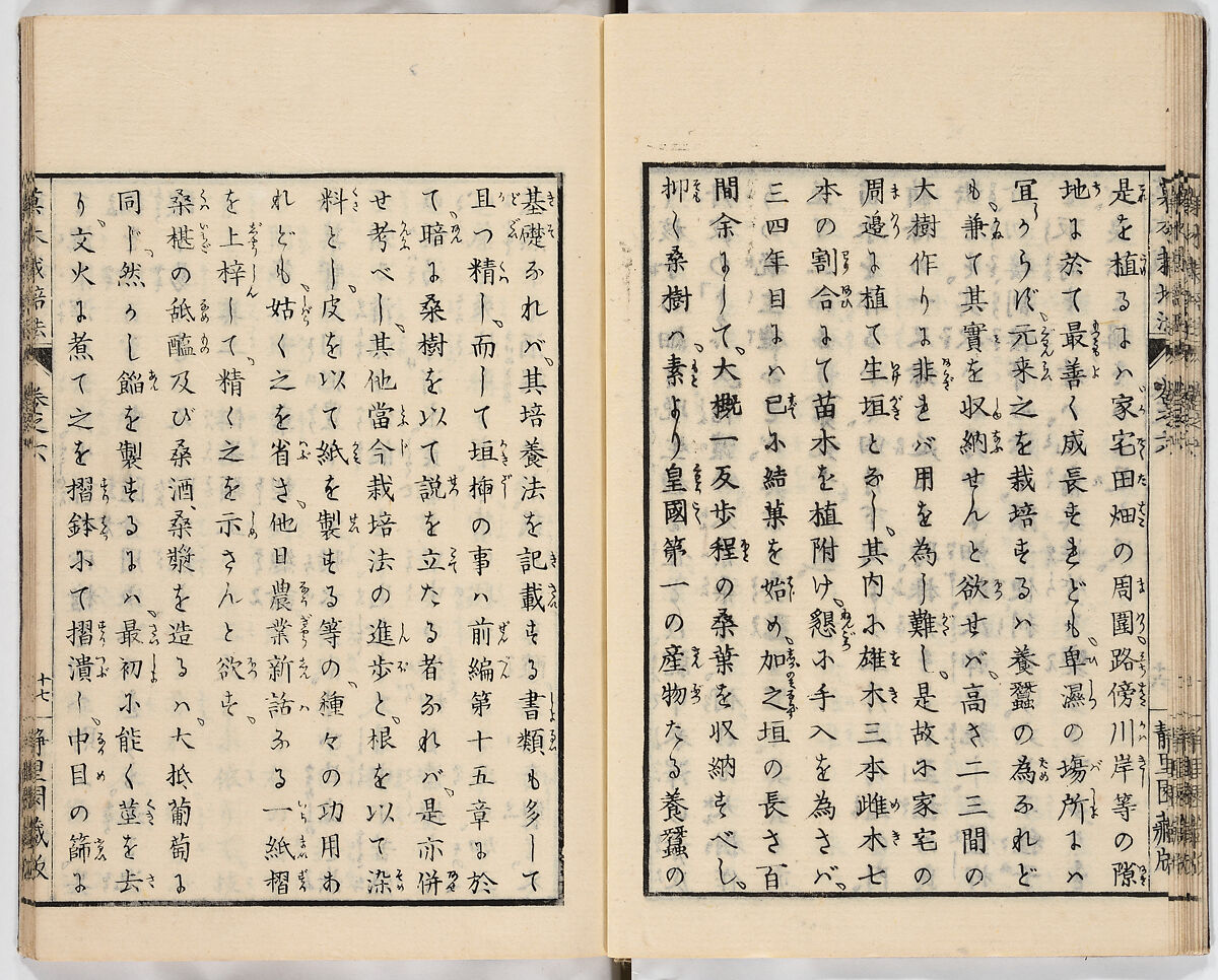 Illustrated book, Ink on paper, Japan