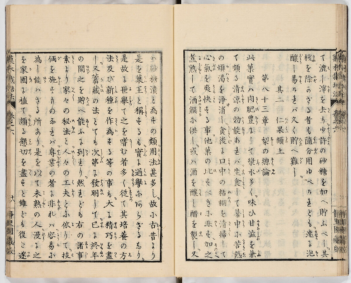 Illustrated book, Ink on paper, Japan