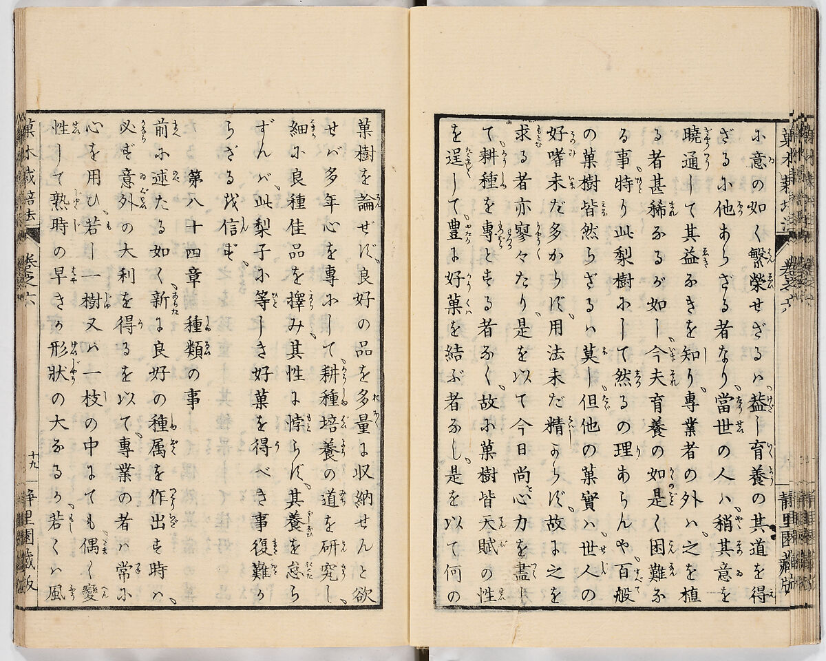 Illustrated book, Ink on paper, Japan