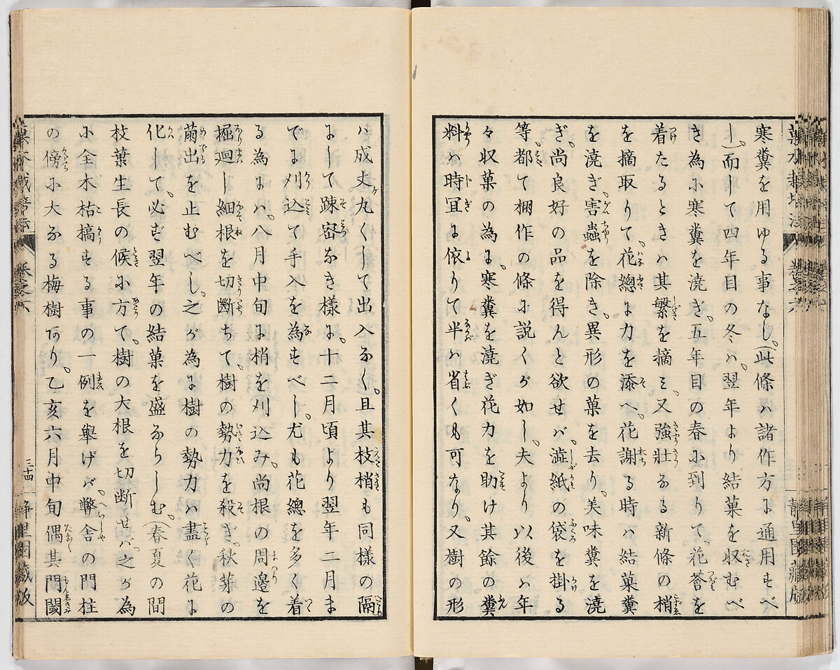 Illustrated book, Ink on paper, Japan