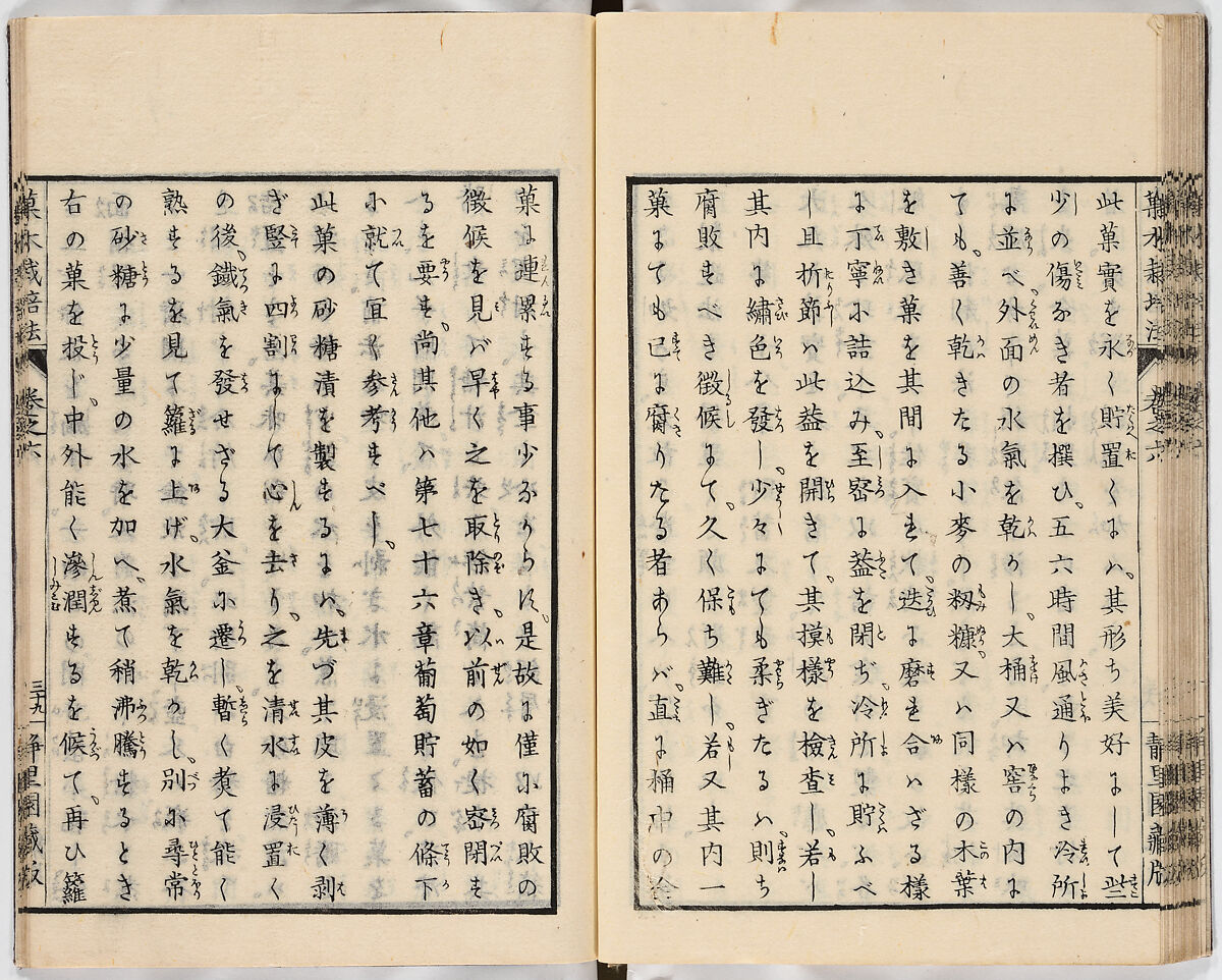 Illustrated book, Ink on paper, Japan