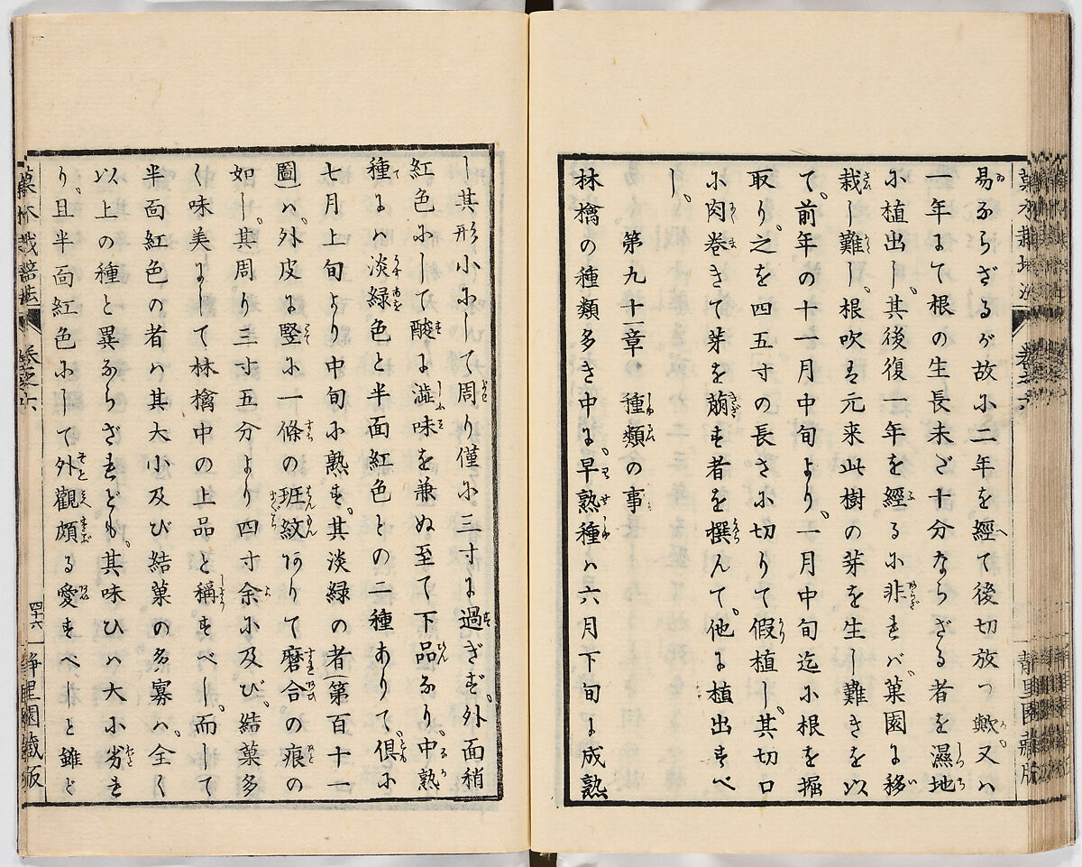 Illustrated book, Ink on paper, Japan