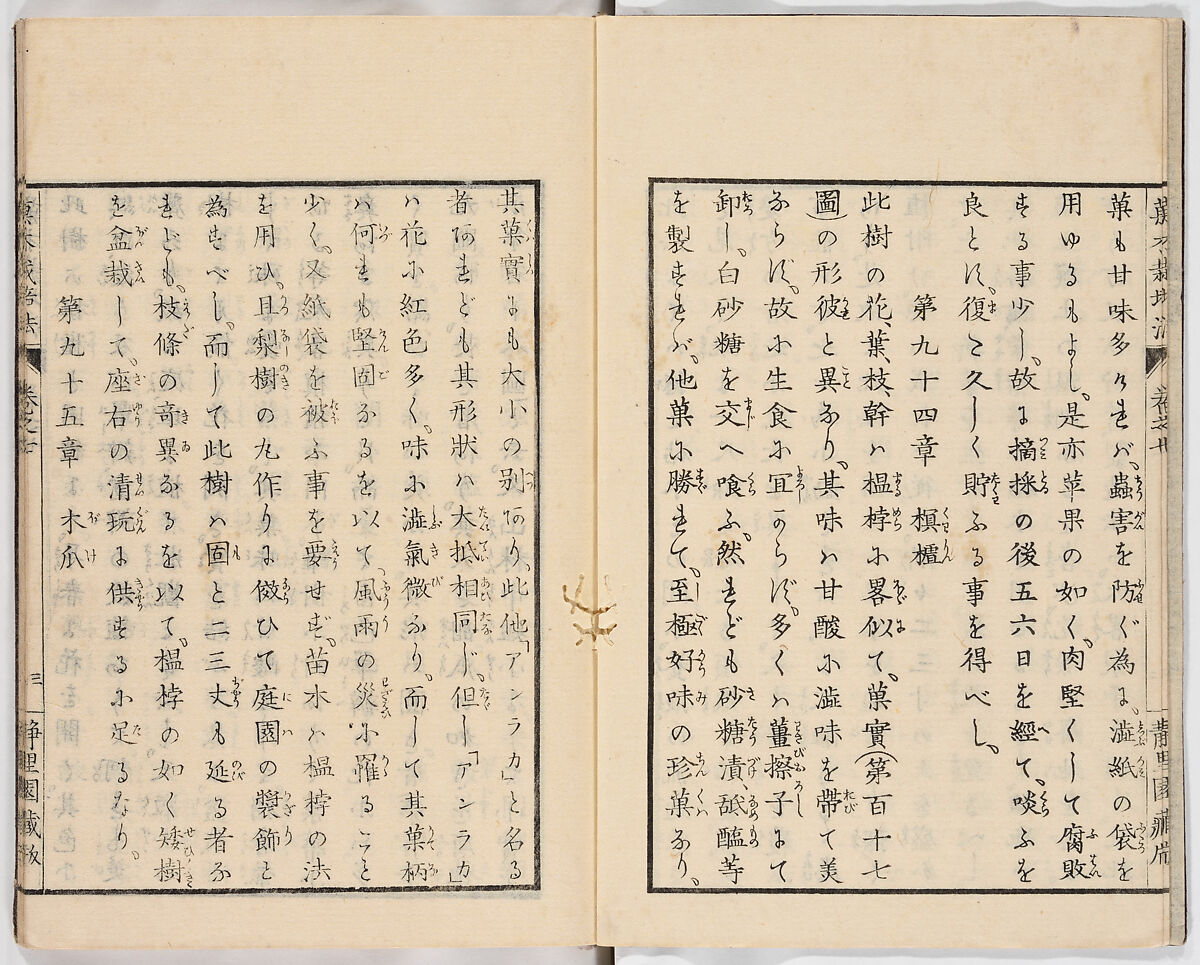 Illustrated book, Ink on paper, Japan