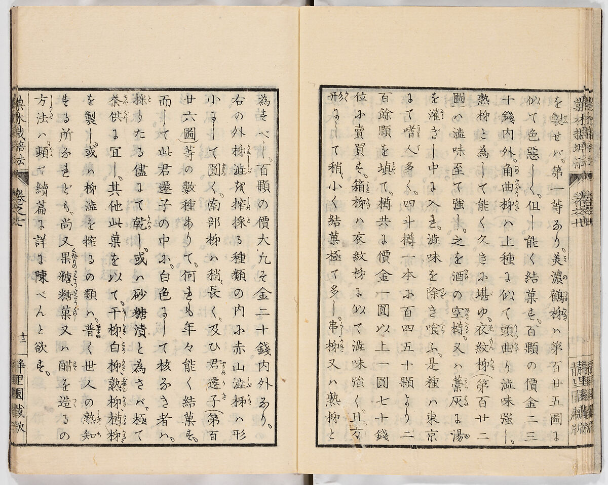 Illustrated book, Ink on paper, Japan