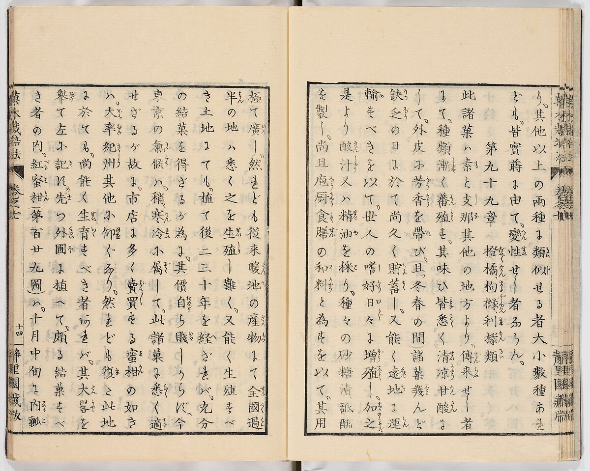 Illustrated book, Ink on paper, Japan