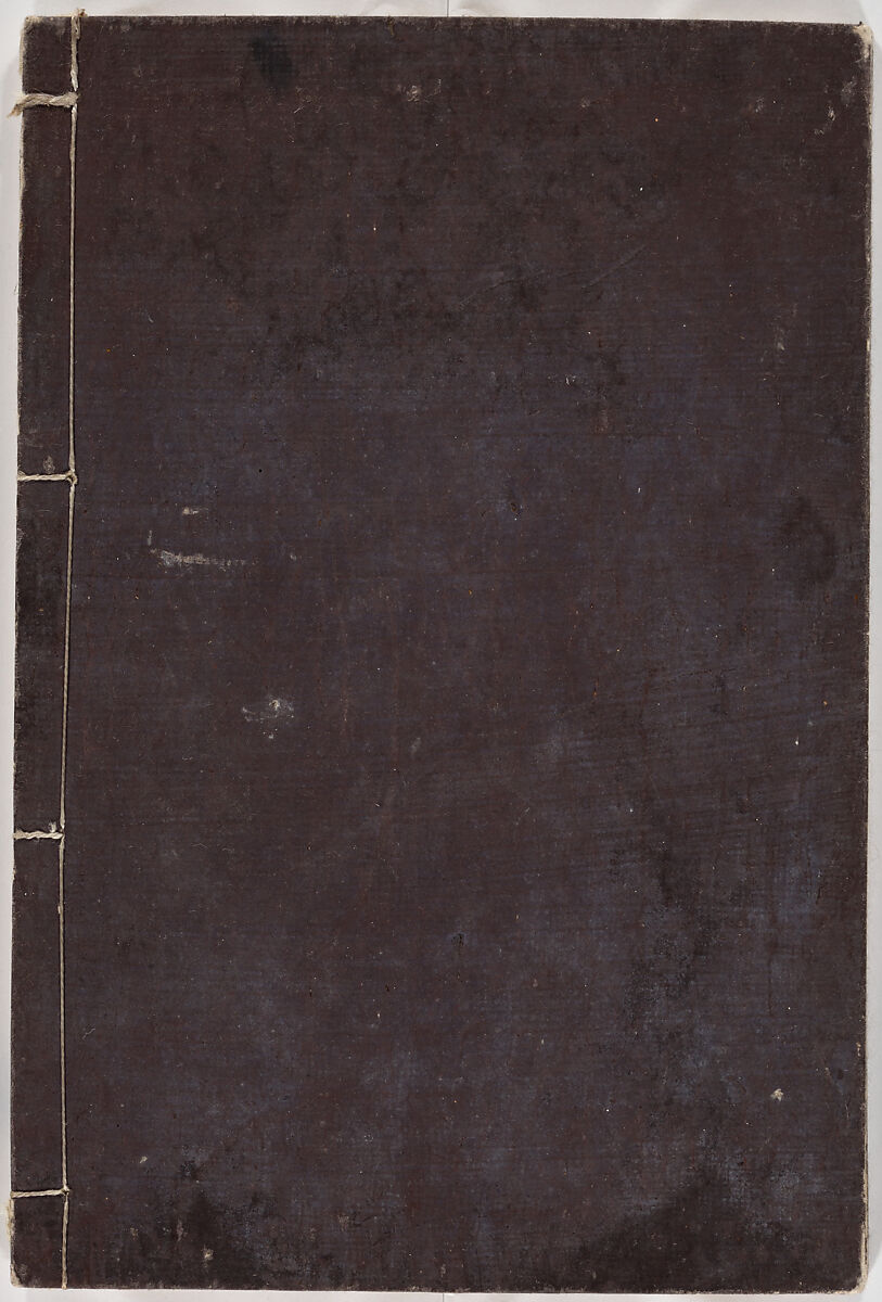 Illustrated book, Ink on paper, Japan