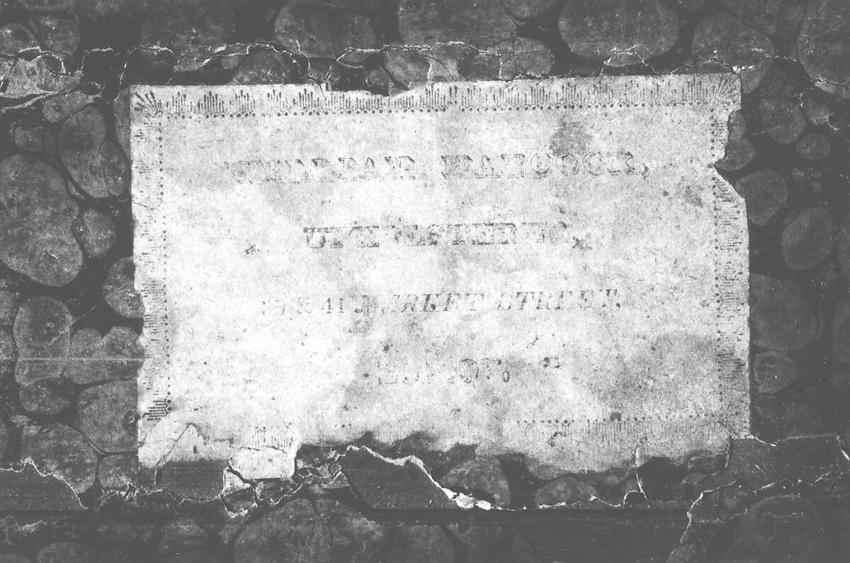 Sofa, William Hancock (active ca. 1820–49)  , upholsterer, Mahogany, maple, chestnut, rosewood, American