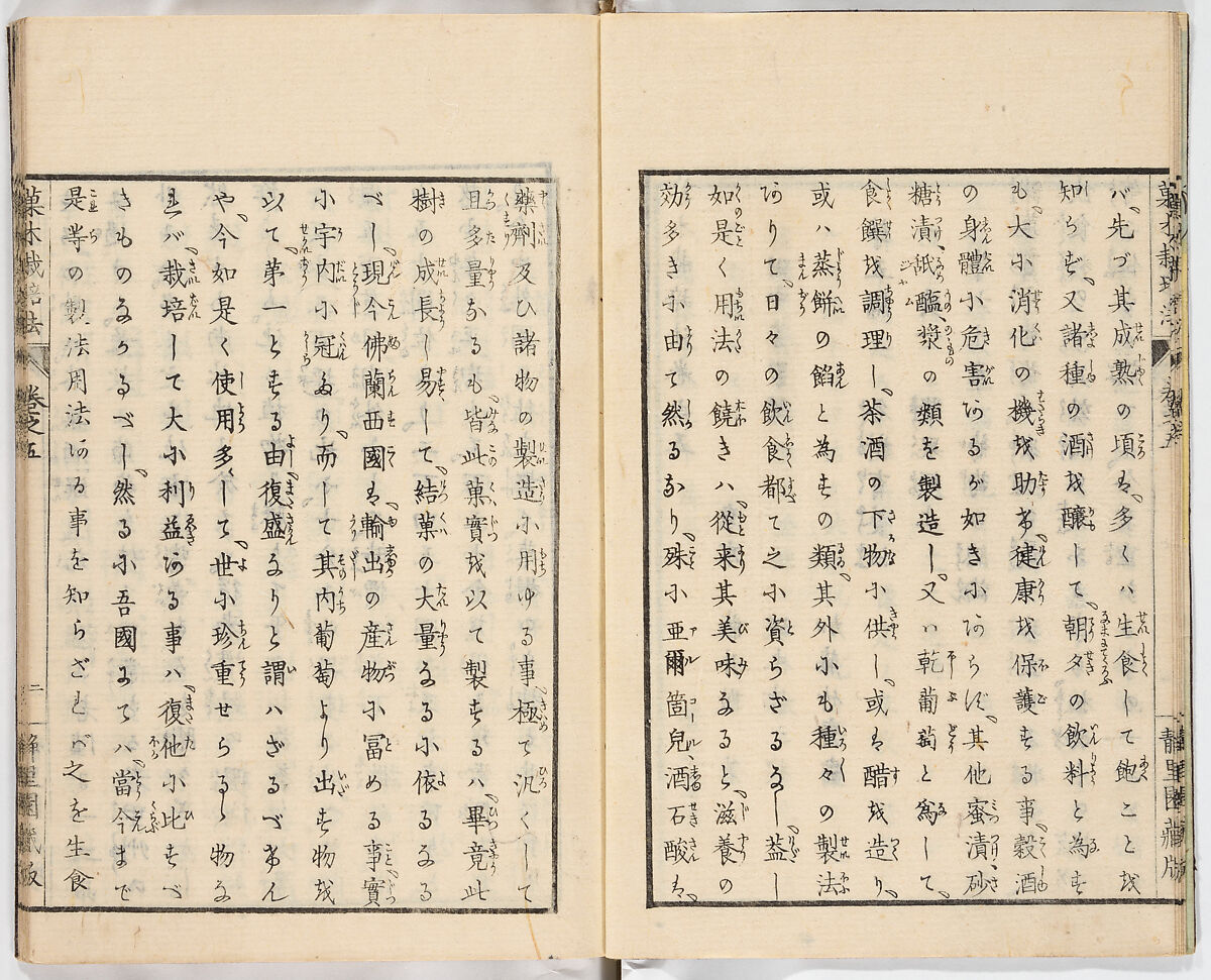 Illustrated book, Ink on paper, Japan