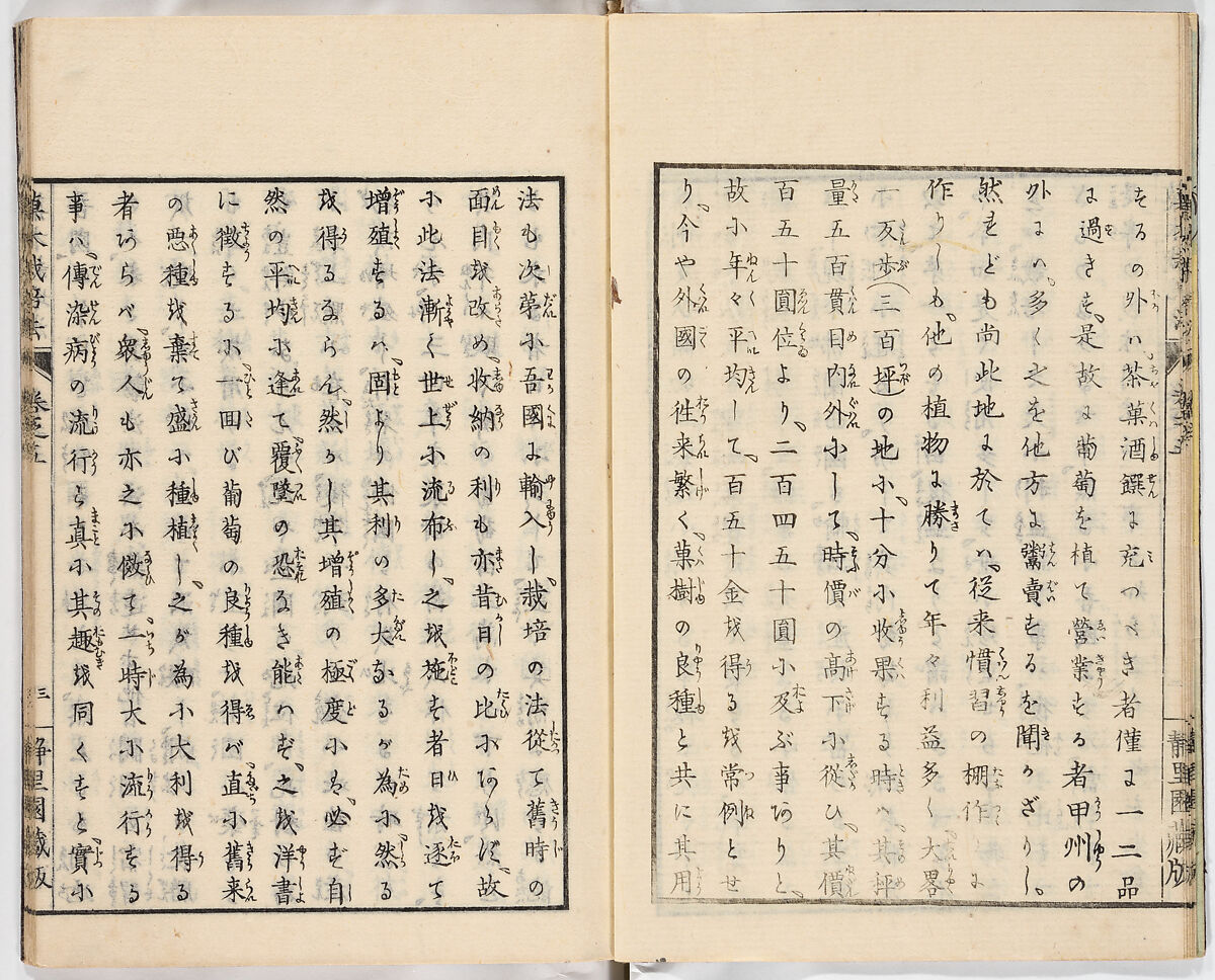 Illustrated book, Ink on paper, Japan