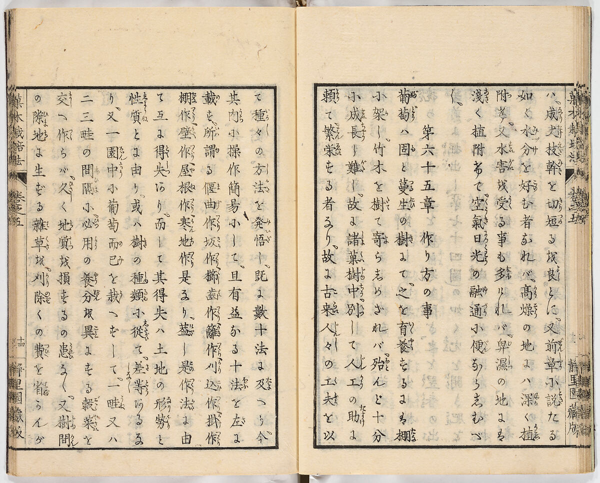 Illustrated book, Ink on paper, Japan