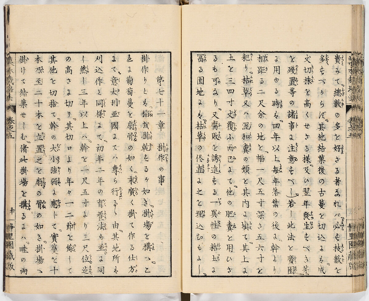 Illustrated book, Ink on paper, Japan