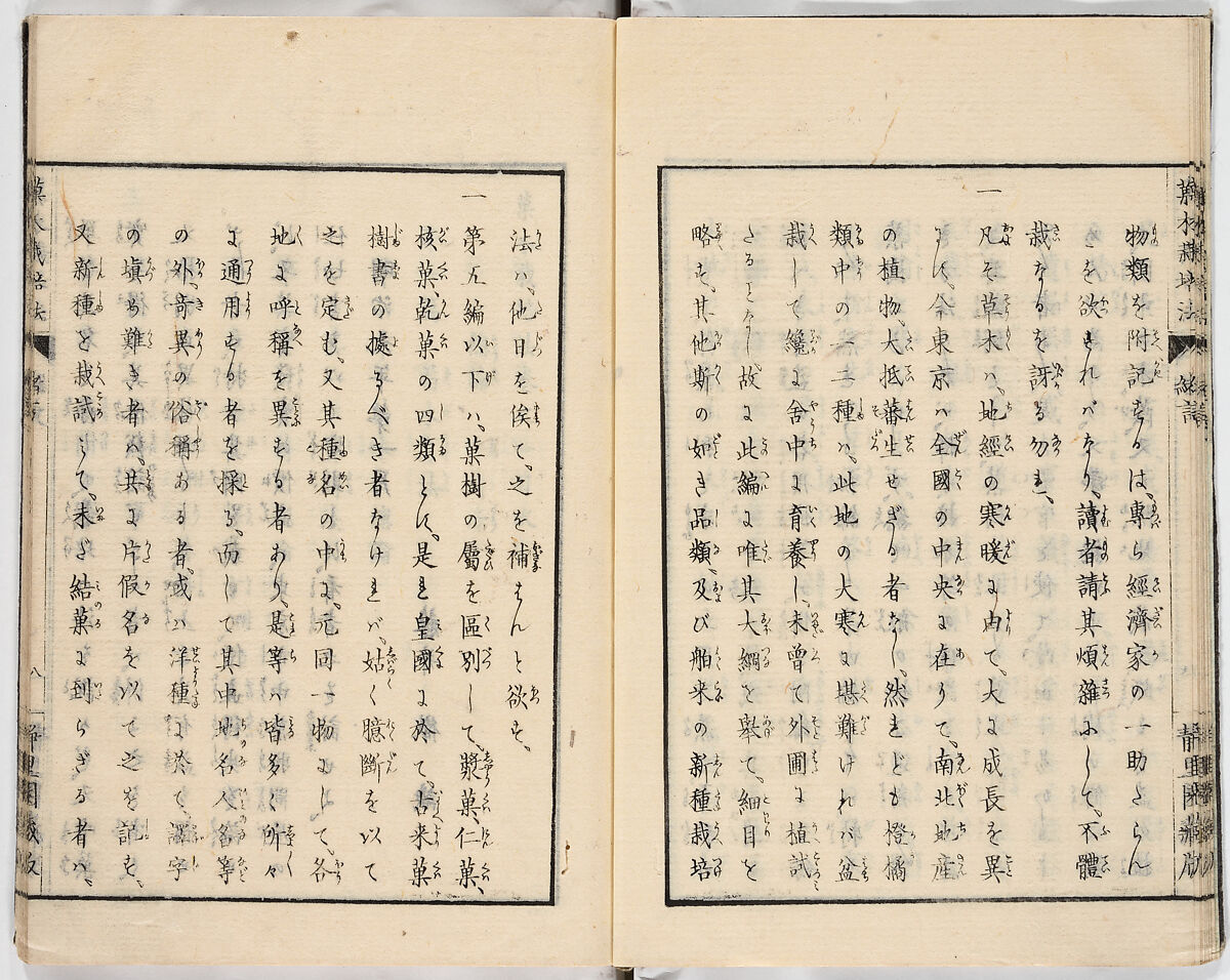 Illustrated book, Ink on paper, Japan