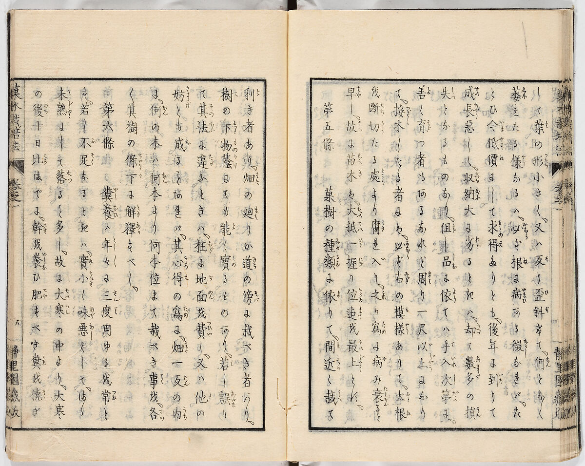 Illustrated book, Ink on paper, Japan