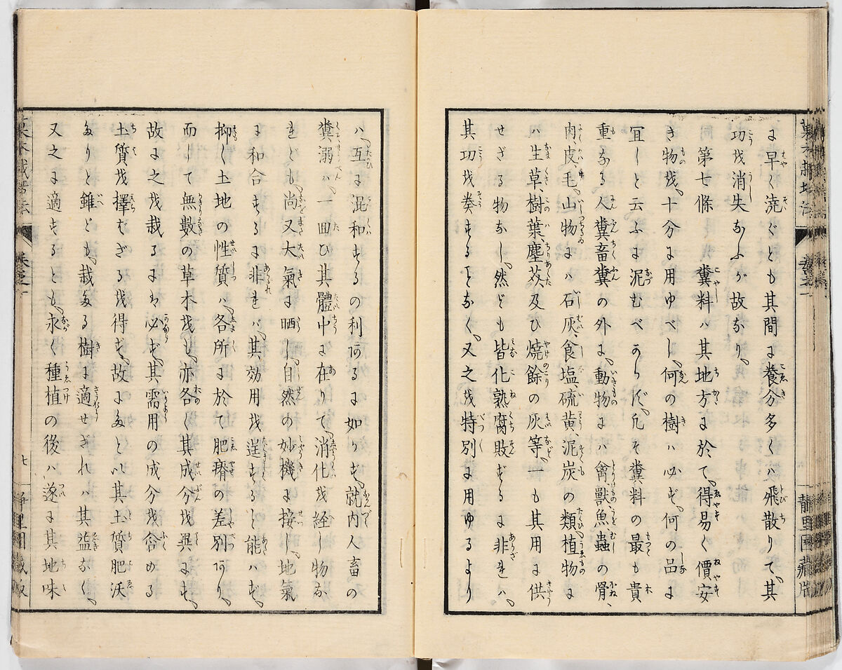 Illustrated book, Ink on paper, Japan