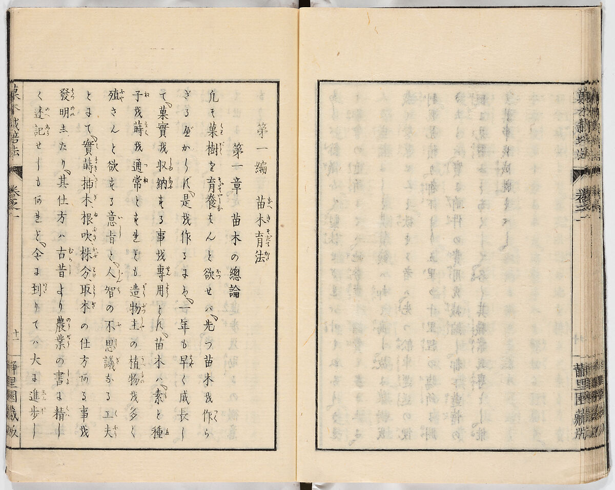 Illustrated book, Ink on paper, Japan