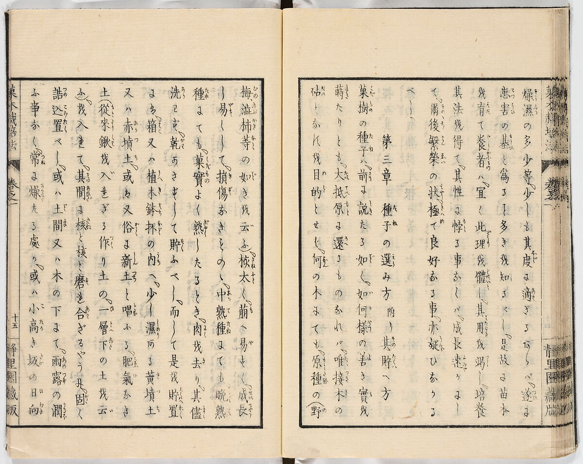 Illustrated book, Ink on paper, Japan