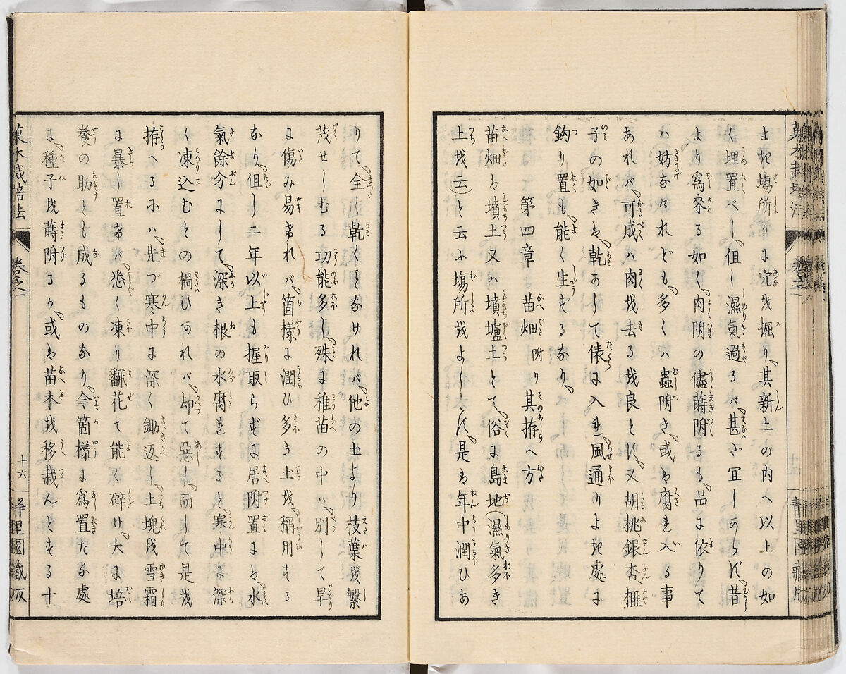 Illustrated book, Ink on paper, Japan