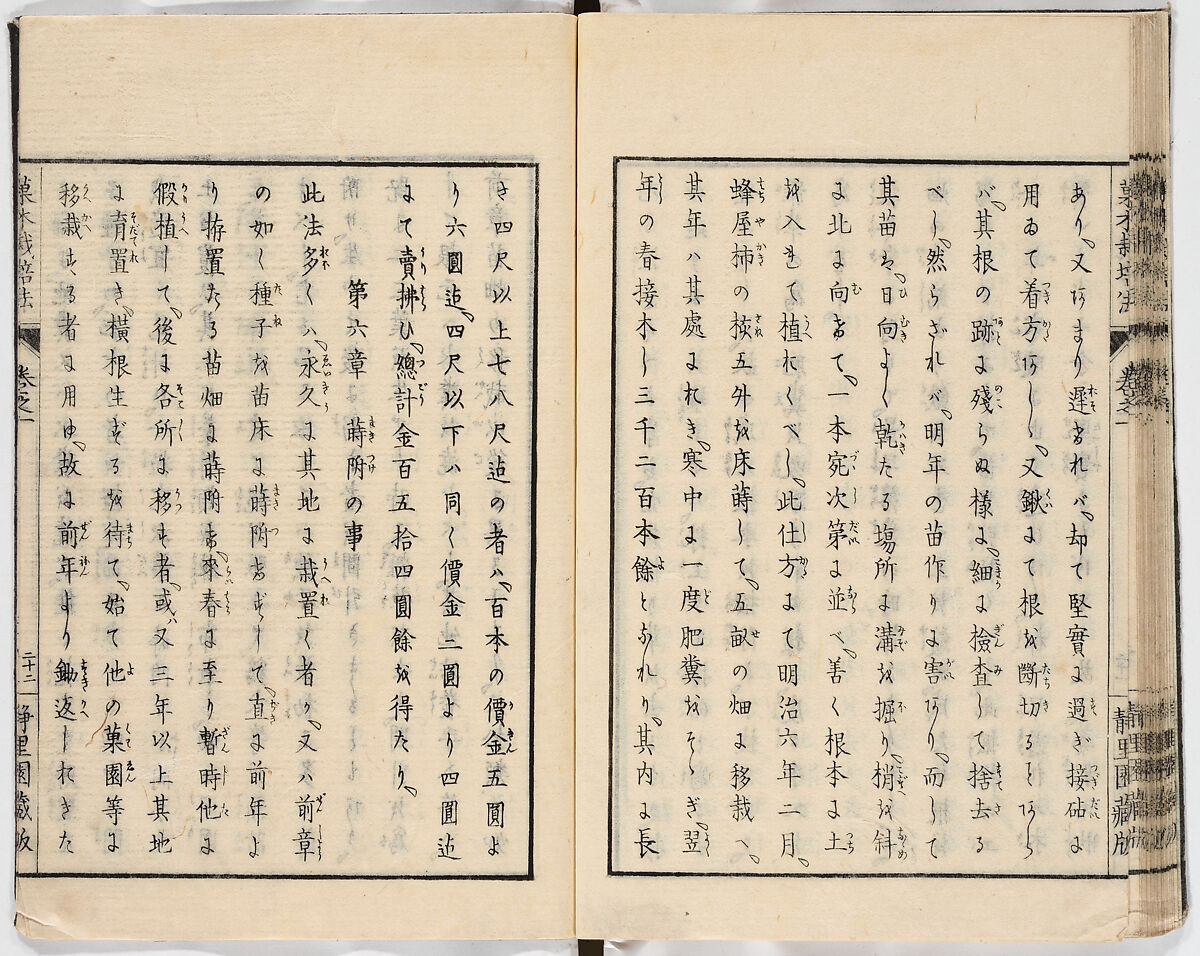 Illustrated book, Ink on paper, Japan