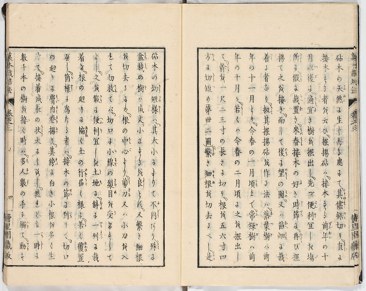 Illustrated book, Ink on paper, Japan