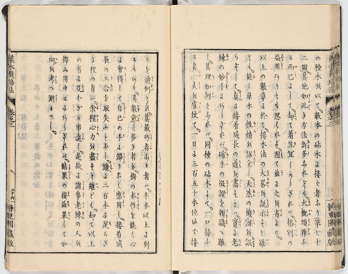 Illustrated book, Ink on paper, Japan