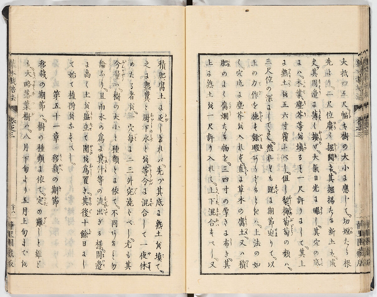 Illustrated book, Ink on paper, Japan