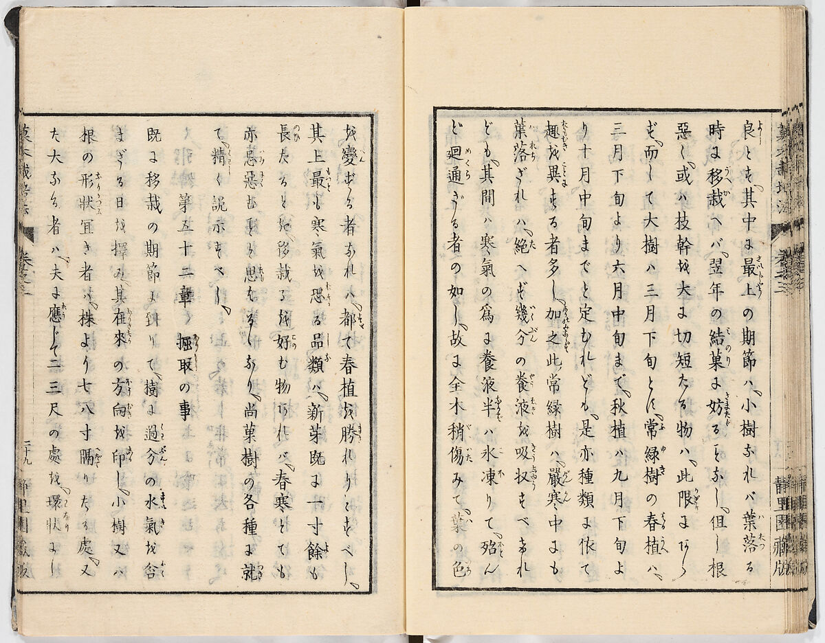 Illustrated book, Ink on paper, Japan