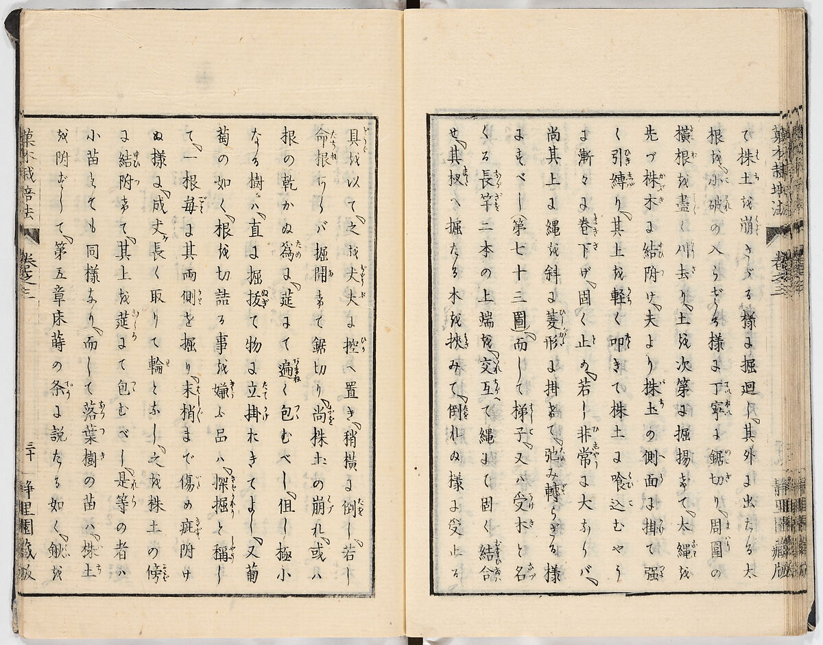 Illustrated book, Ink on paper, Japan