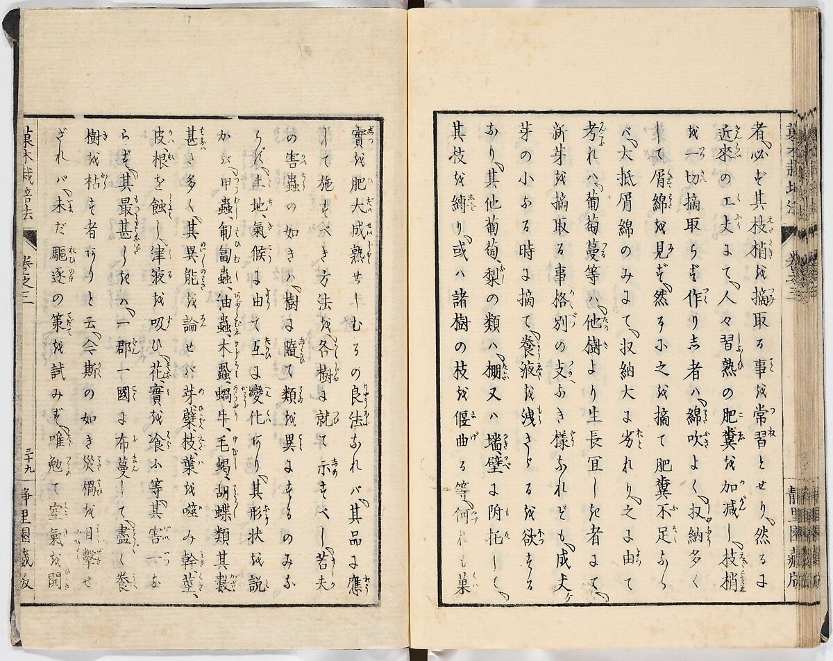 Illustrated book, Ink on paper, Japan