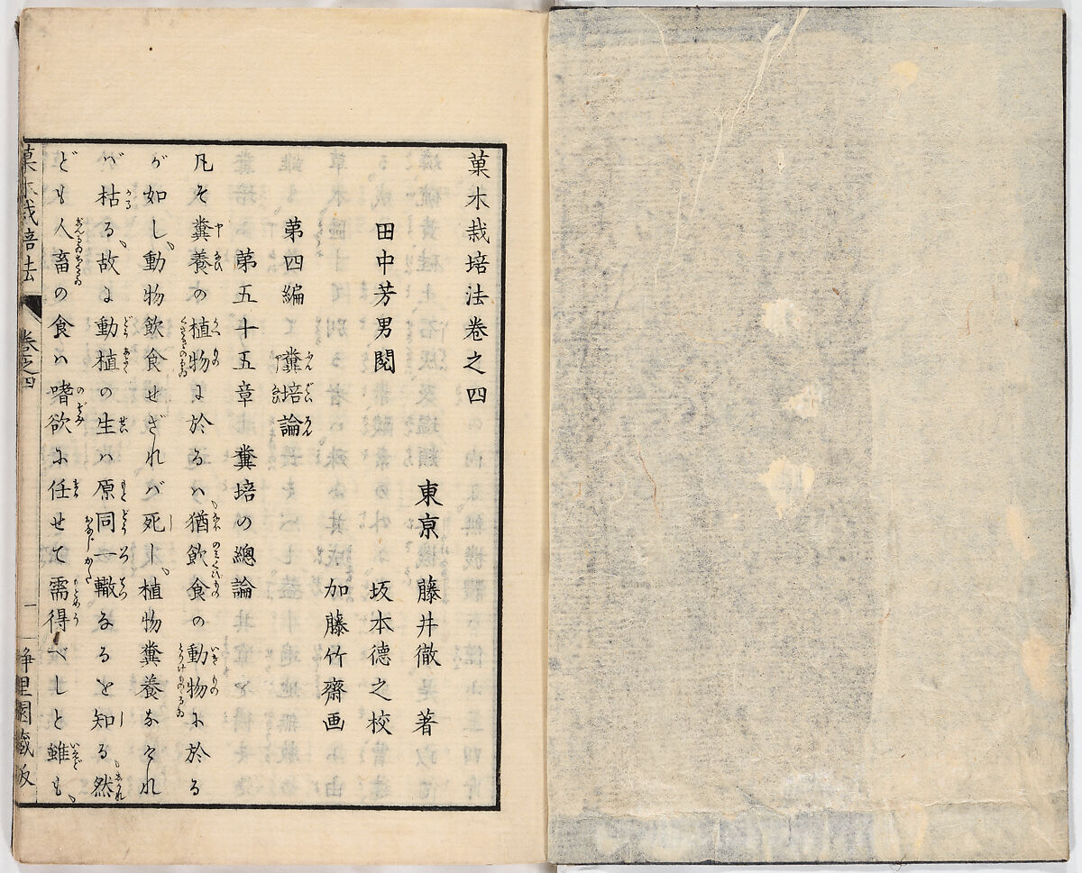 Illustrated book, Ink on paper, Japan