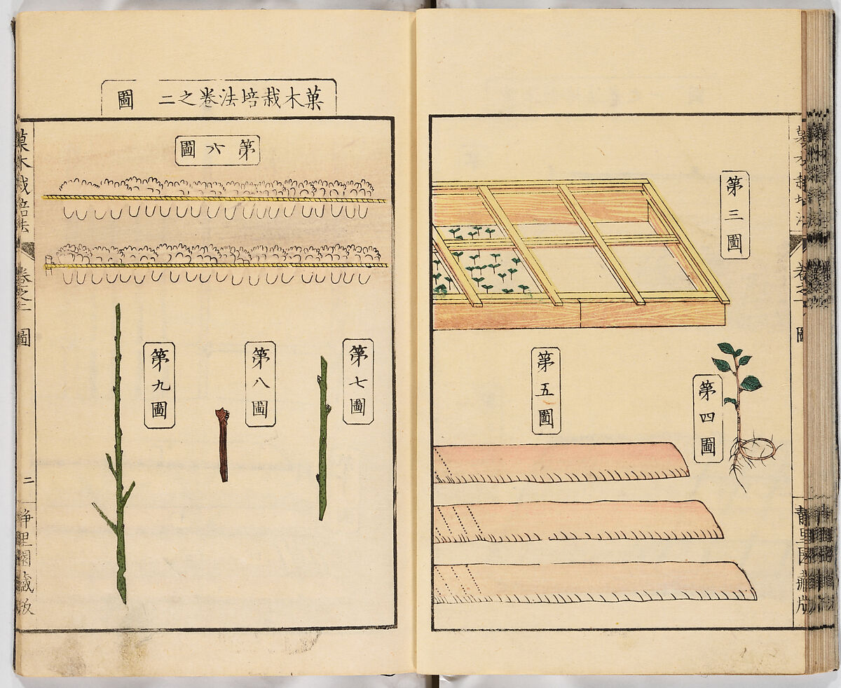 Illustrated book, Ink on paper, Japan