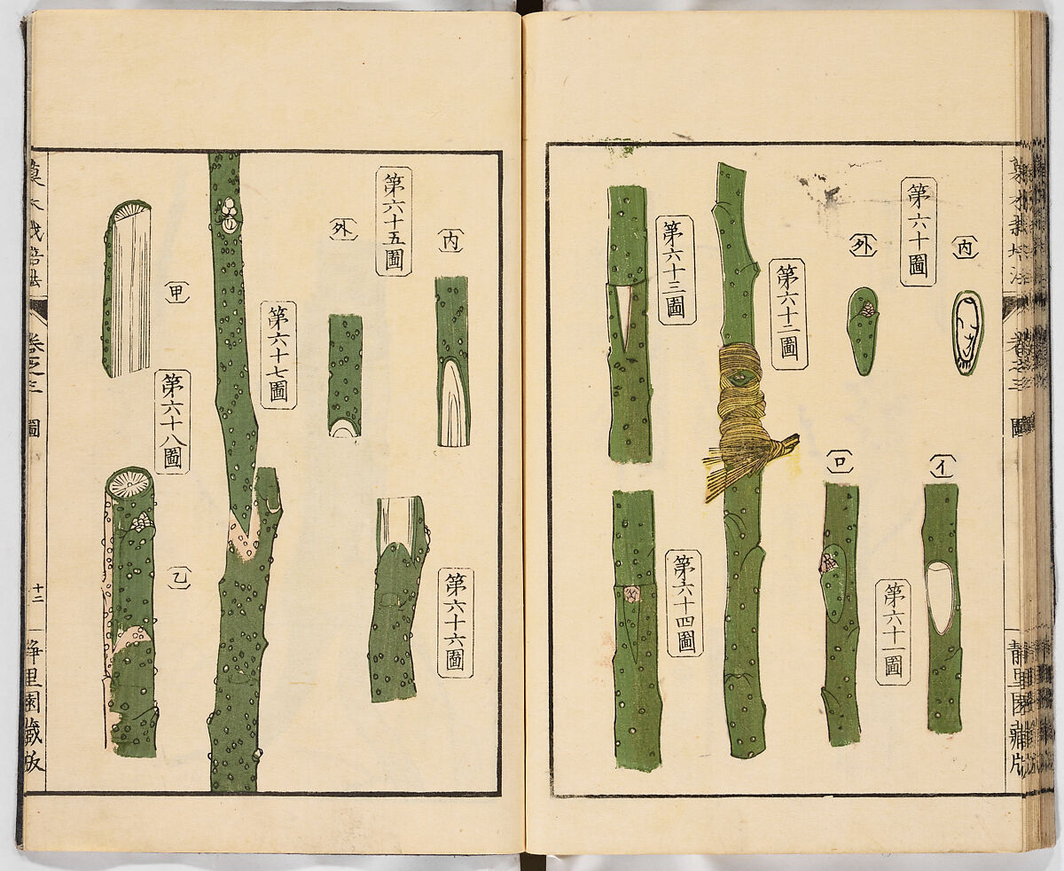 Illustrated book, Ink on paper, Japan