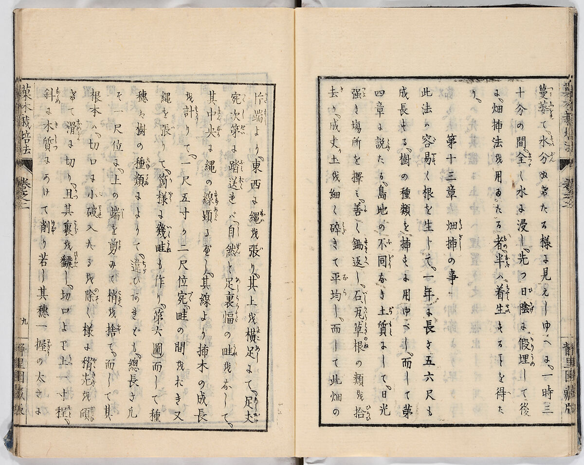 Illustrated book, Ink on paper, Japan