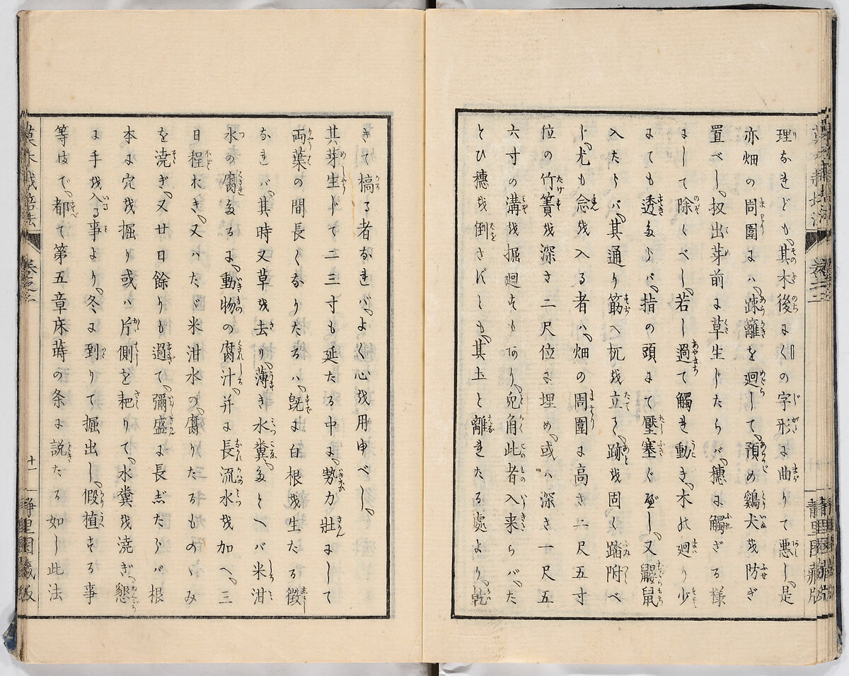 Illustrated book, Ink on paper, Japan