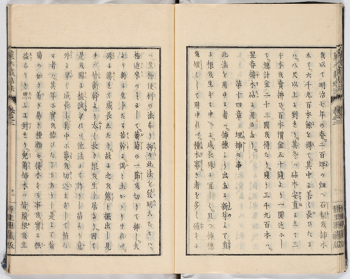 Illustrated book, Ink on paper, Japan