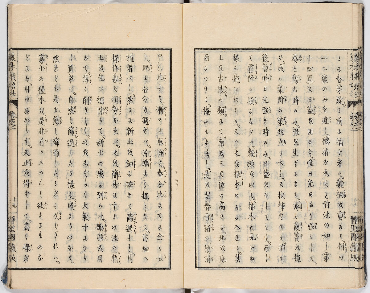 Illustrated book, Ink on paper, Japan