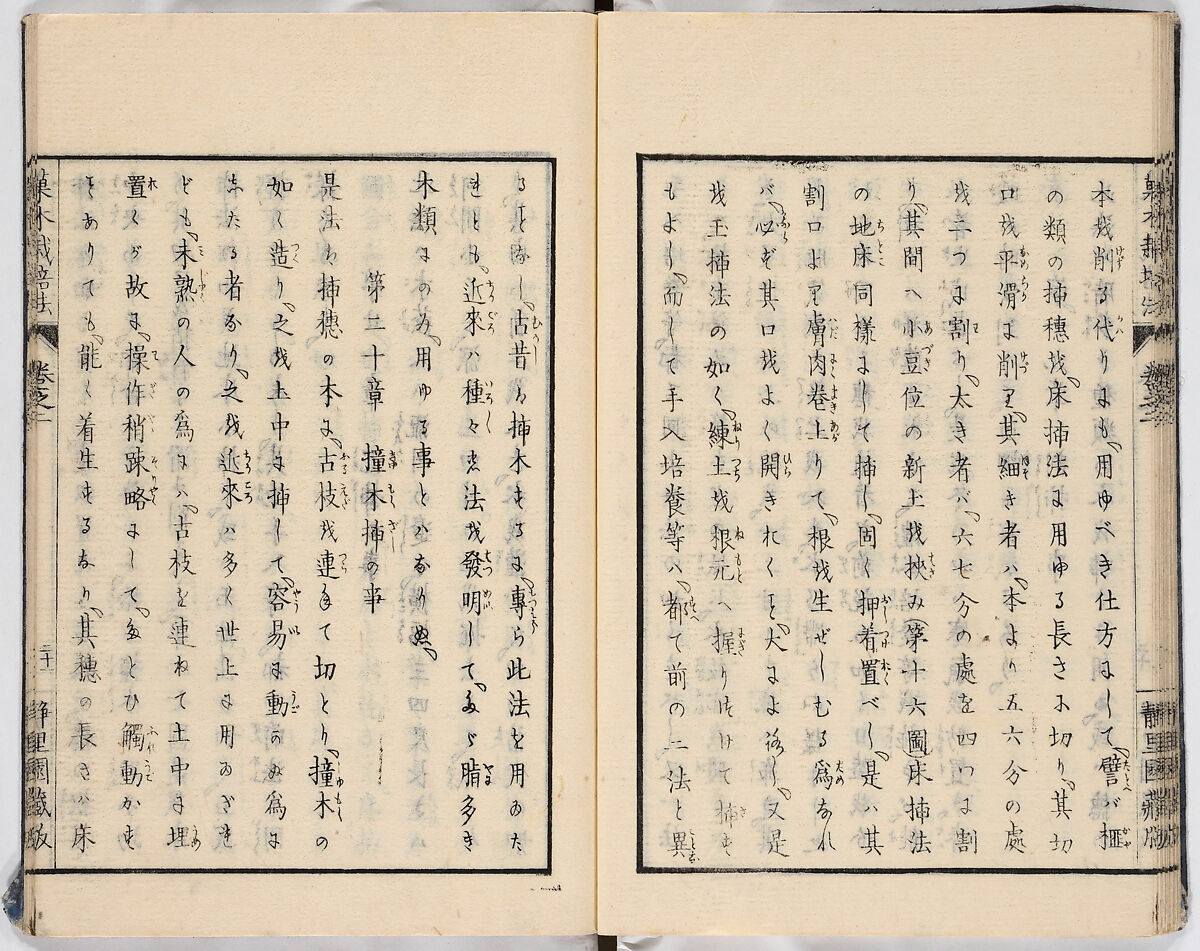 Illustrated book, Ink on paper, Japan