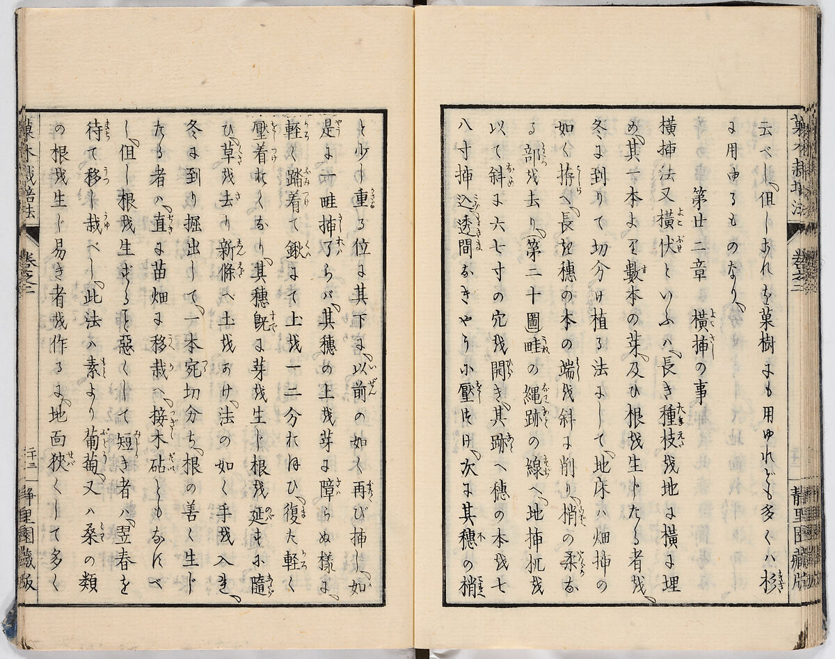 Illustrated book, Ink on paper, Japan