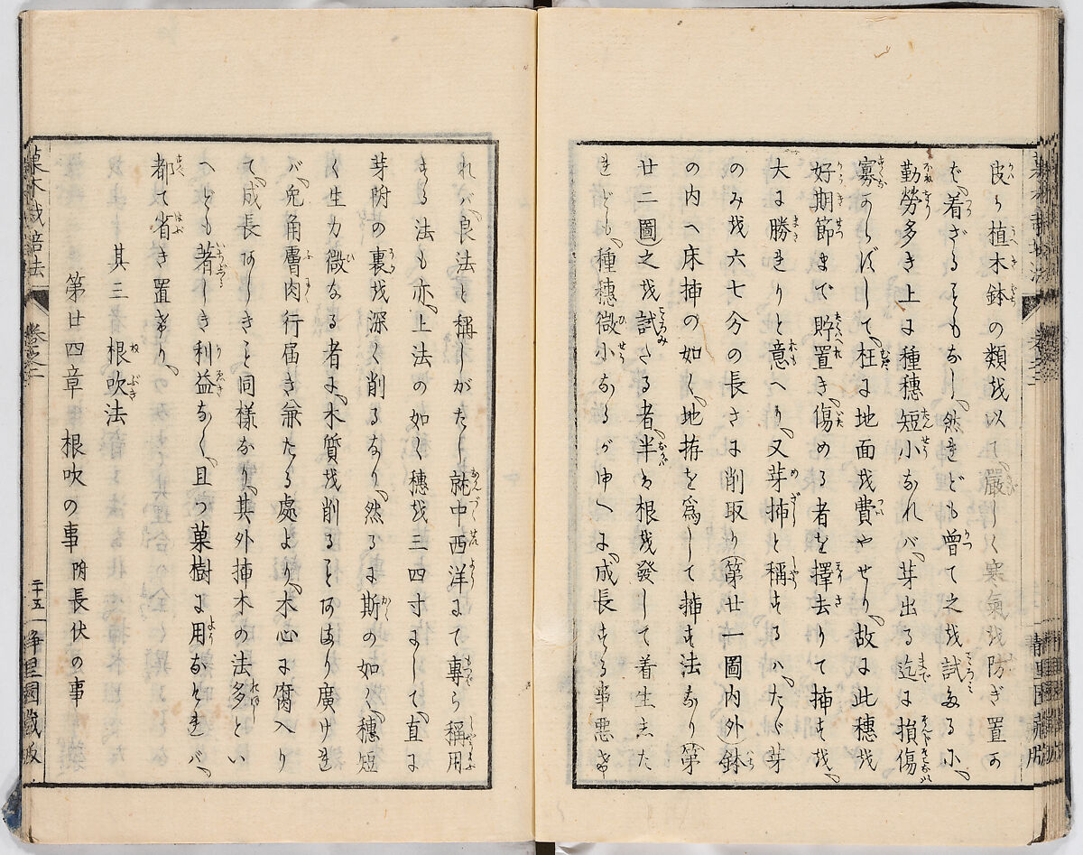 Illustrated book, Ink on paper, Japan