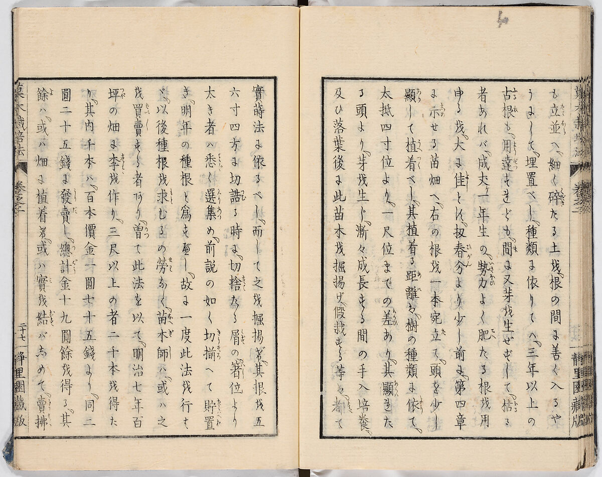 Illustrated book, Ink on paper, Japan