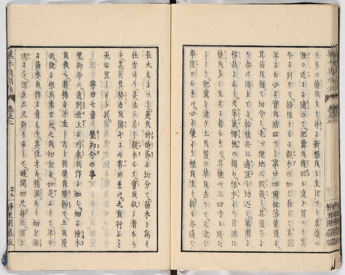 Illustrated book, Ink on paper, Japan