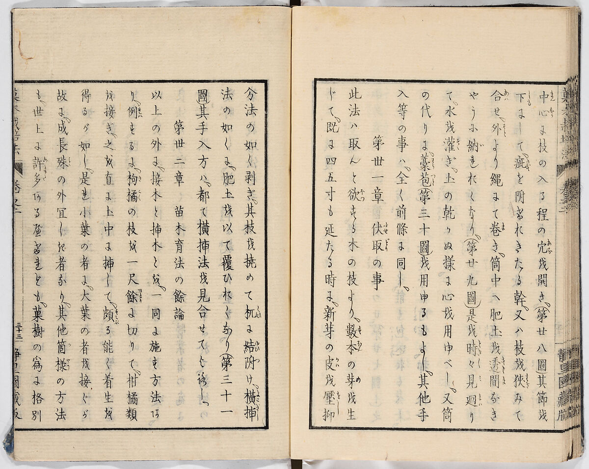 Illustrated book, Ink on paper, Japan