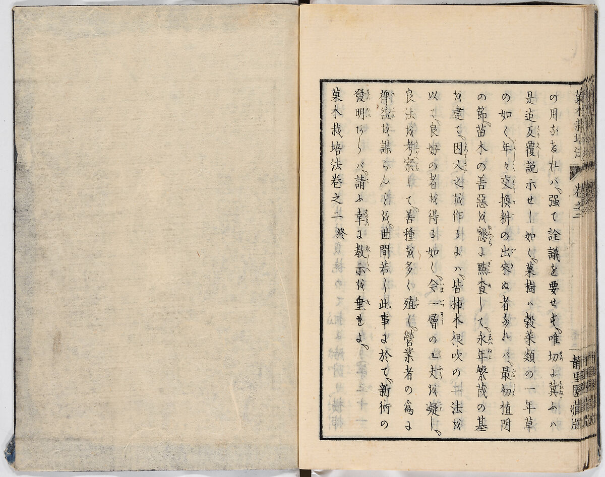 Illustrated book, Ink on paper, Japan