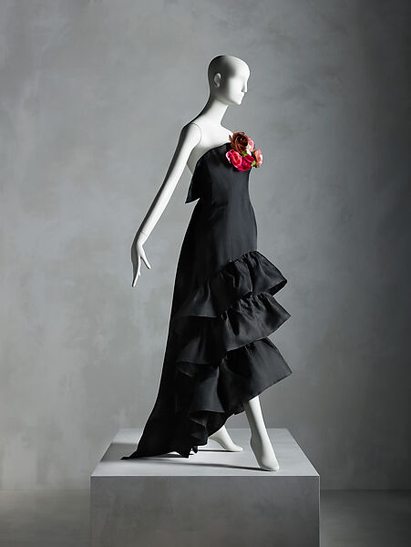 balenciaga evening dress