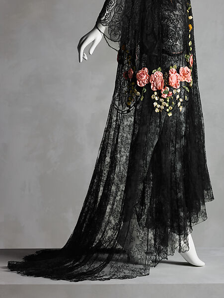 Peignoir, Attributed to Boué Soeurs (French, 1897–1957), silk, Probably French
